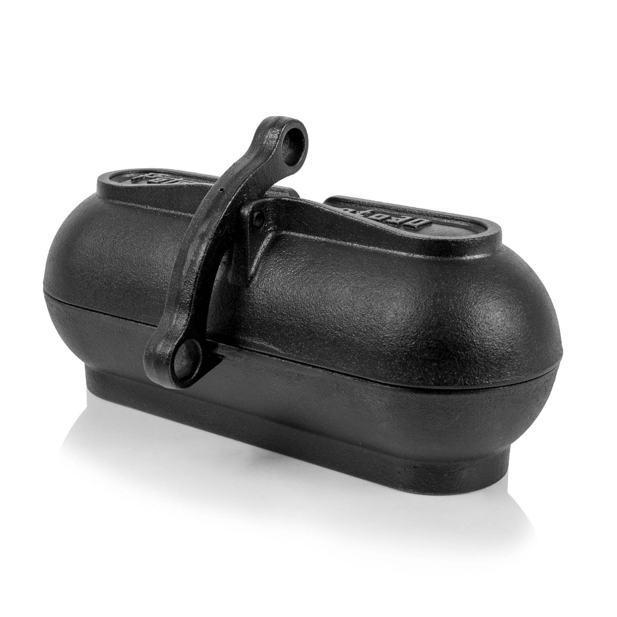 Cast Iron Potato Roaster for Campfire Cooking - Outdoor Grill & Oven Accessory