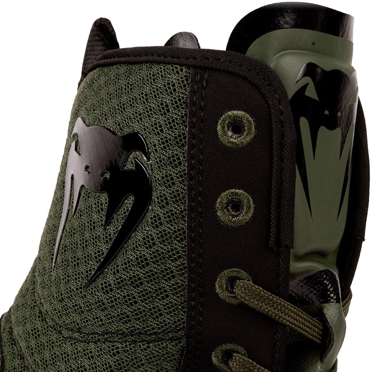 Venum Elite Boxing Shoes Khaki - High-Performance Training Footwear