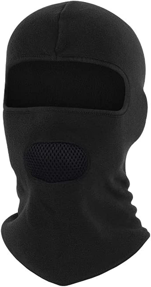 Unisex Thermal Ski Mask Fleece Full Face Cover for Winter Outdoor Sports
