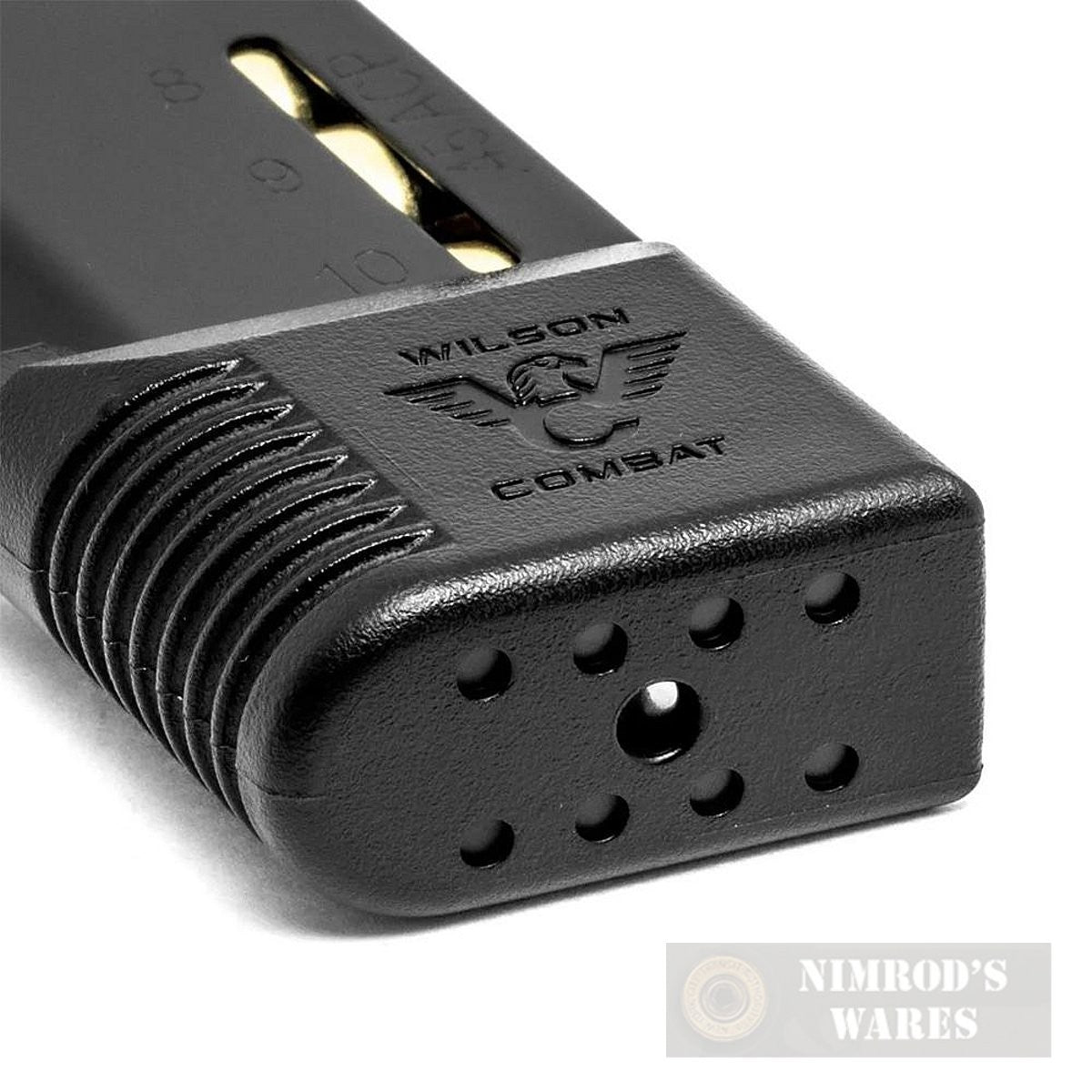 Wilson Combat 1911 .45 ACP 10-Round Railed Magazine - Black