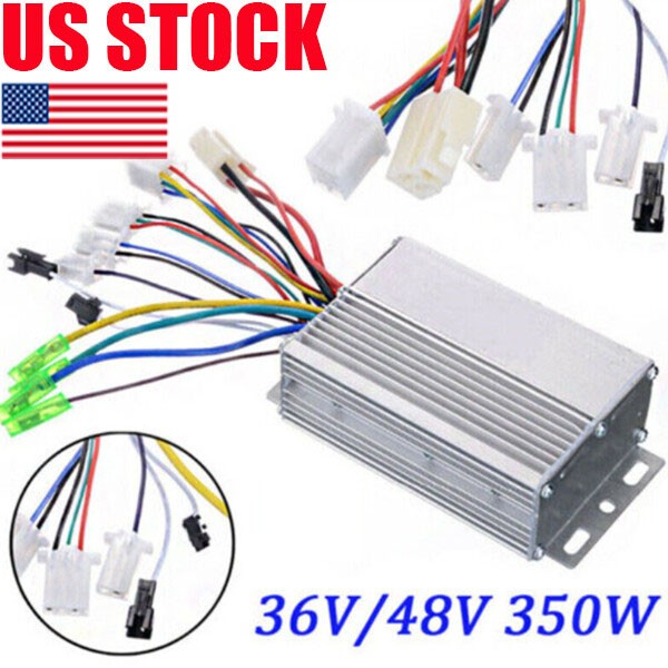 36V-48V 350W Electric Bicycle Motor Controller for E-Bikes & Scooters