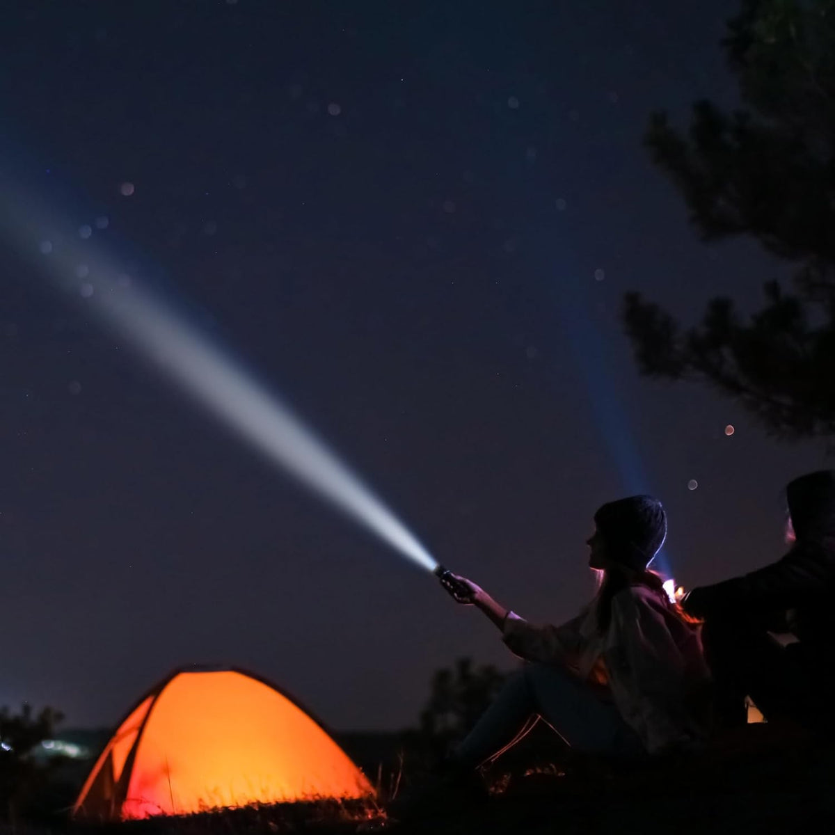 Rechargeable LED Flashlight 3000LM Super Bright Zoomable with 5 Modes