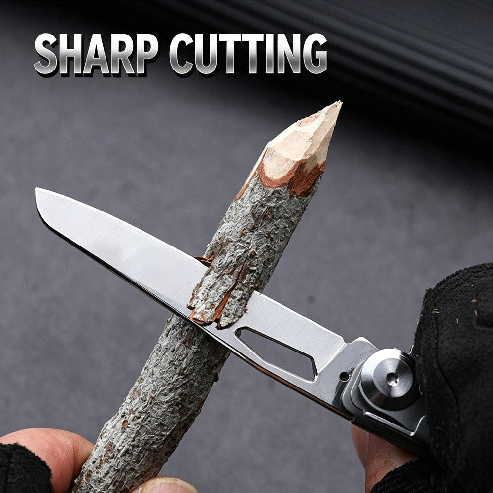 11-in-1 Multi-Function Stainless Steel Camping Multi-Tool Pocket Knife