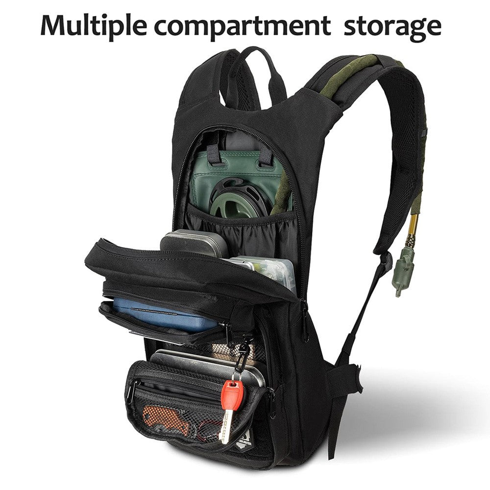 3L Tactical Hydration Backpack Water Bag for Camping Hiking Cycling Outdoor