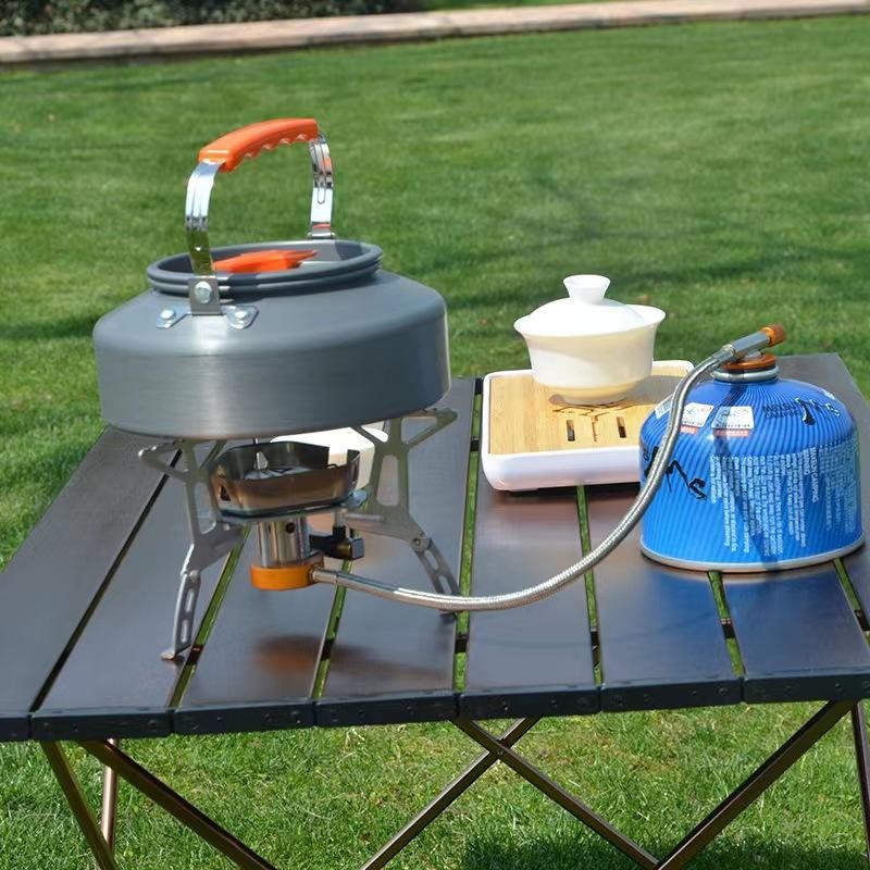 Portable Aluminum Camping Kettle 0.8L-2.5L for Hiking, Picnic & Travel