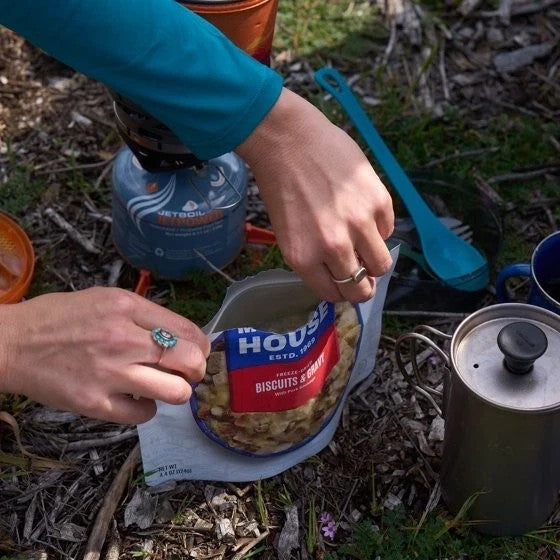 Freeze-Dried Biscuits & Gravy for Camping - 2 Servings