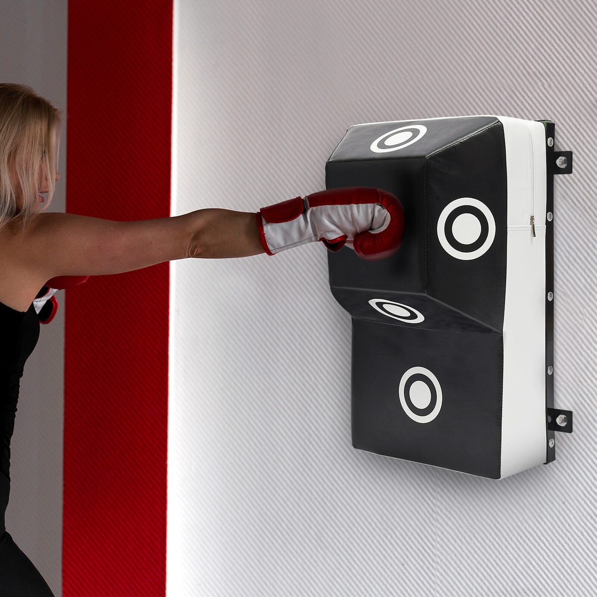 Wall Mount Boxing Punching Target & MMA Training Pad with Marking Points