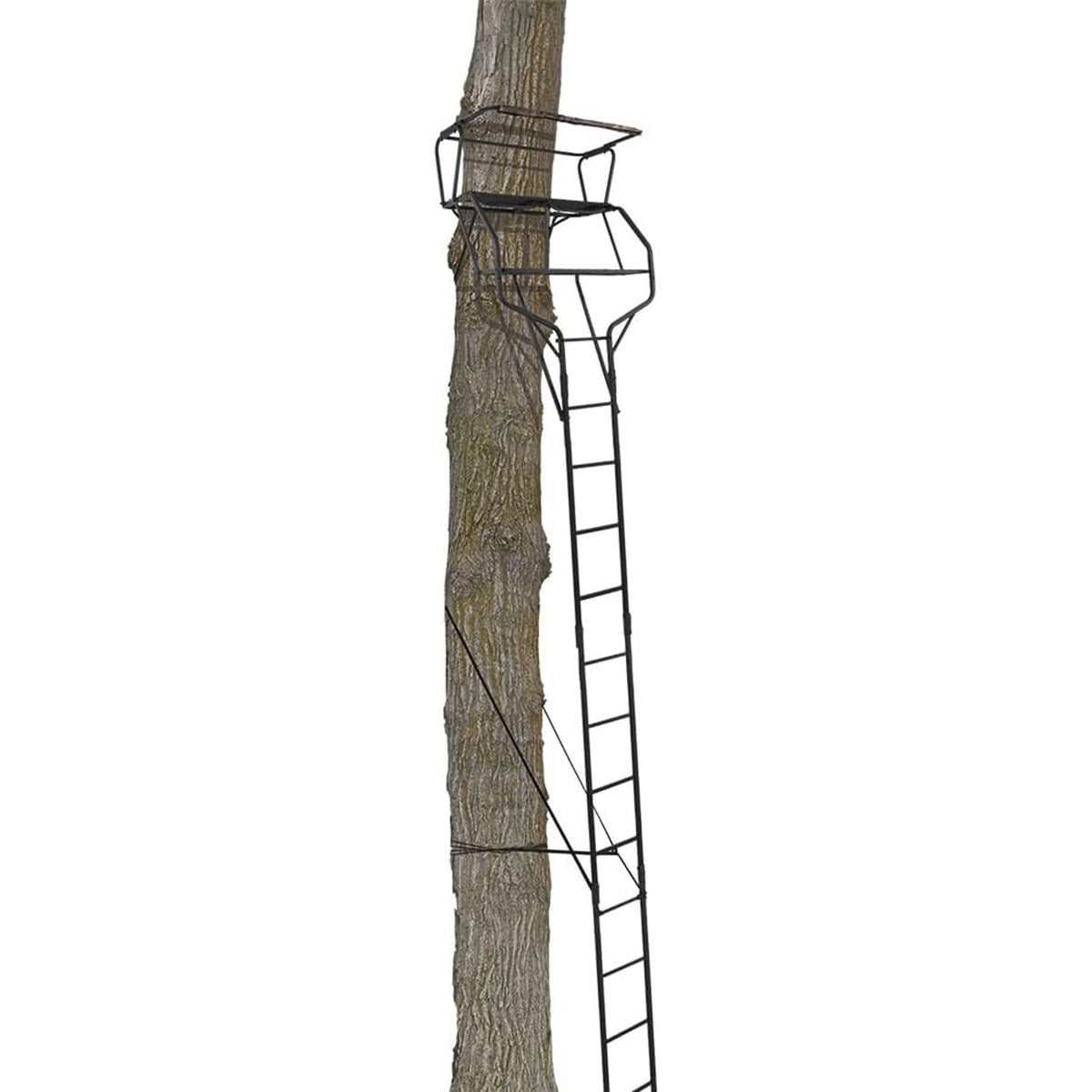Big Game Guardian XLT 18ft 2-Person Climbing Tree Stand for Deer Hunting