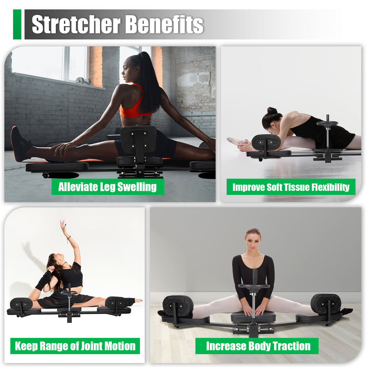 Leg Stretcher for MMA & Fitness, Martial Arts Split Training Equipment