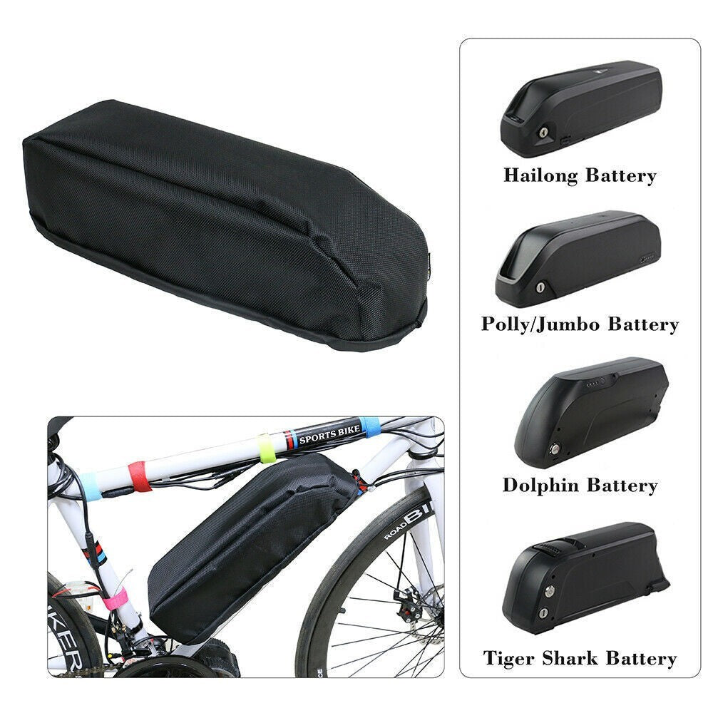 E-Bike Battery Waterproof Cover Bag - Dustproof, Wear-Resistant, Universal Fit