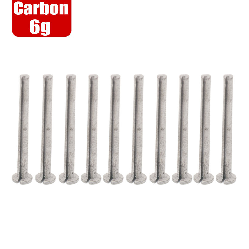 Golf Lead Tip Plug Weights for Graphite Shafts - Multiple Sizes, Pack of 10