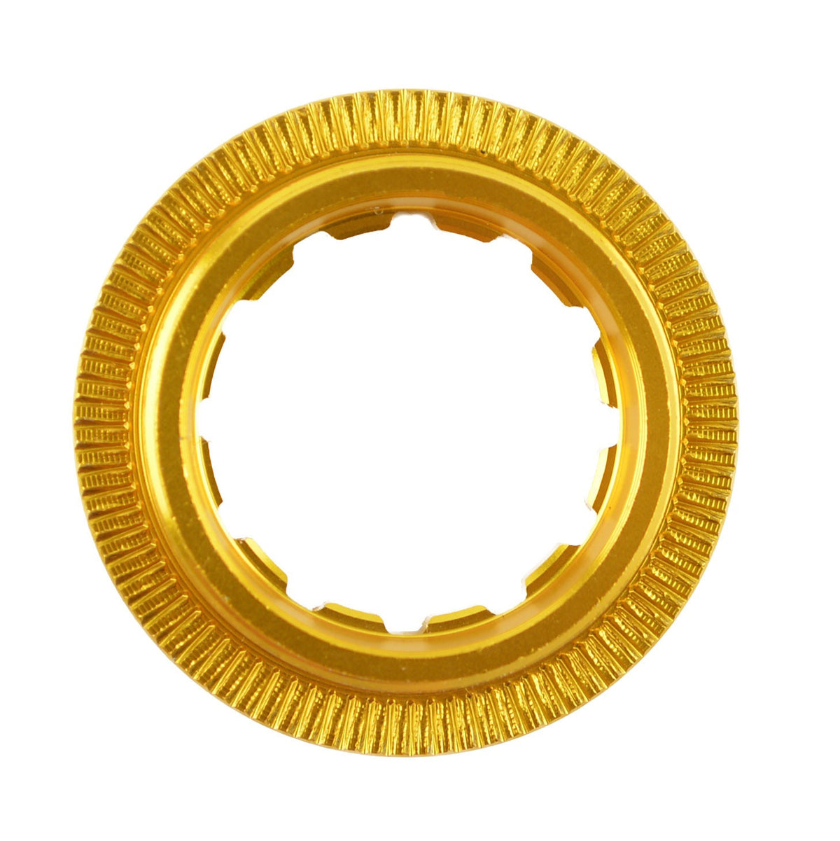 Lightweight Bicycle Cassette Lockring for Shimano & SRAM - Silver, Blue, Gold