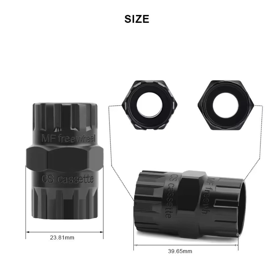 Bicycle Cassette Lockring Removal Tool for Shimano and SRAM