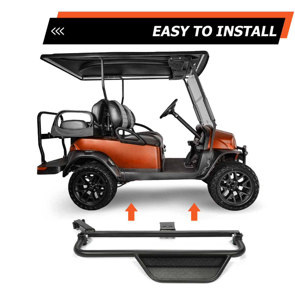 Club Car Onward Nerf Bars Running Boards Side Step 2018-2019