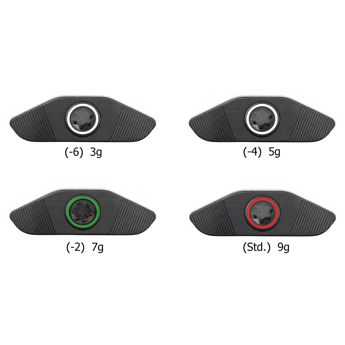 Golf Weight Kit for Titleist GT2 GT4 Driver & Fairway Wood - 3g, 5g, 7g, 9g Set