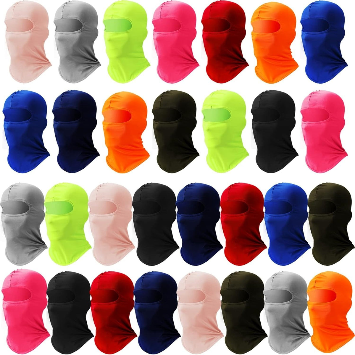 Unisex Breathable Ski Face Mask with UV Protection - Multiple Colors