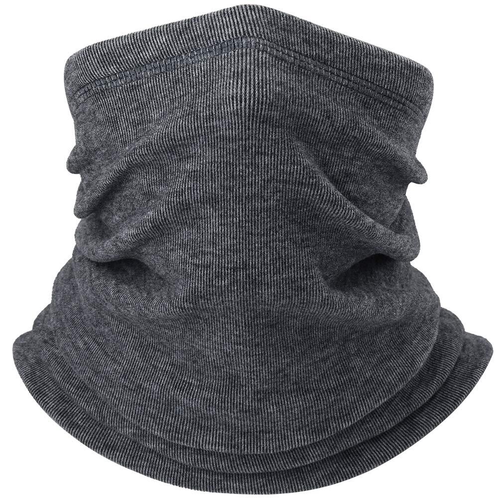 Winter Fleece Neck Gaiter Face Mask Scarf for Cold Weather Skiing Cycling