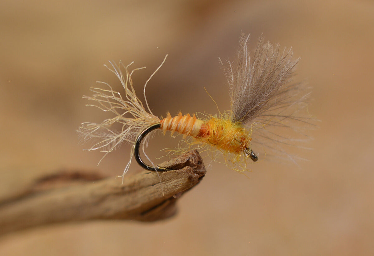 Dry Fly Fishing Hooks Assorted Sizes - CDC Comparadun Mayfly Pattern, Mustad Signature