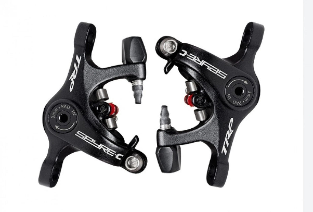 Mechanical Disc Brake Caliper Post Mount - Dual Sided, 1 or 2 Calipers
