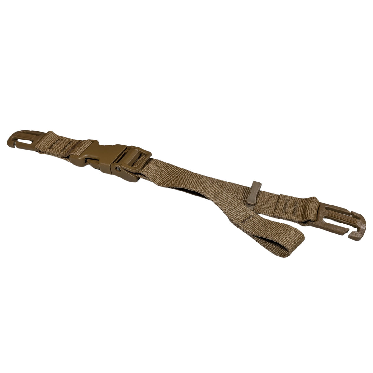 Heavy Duty Military Backpack Sternum Strap with Auto Cam Clip - Universal Load Support