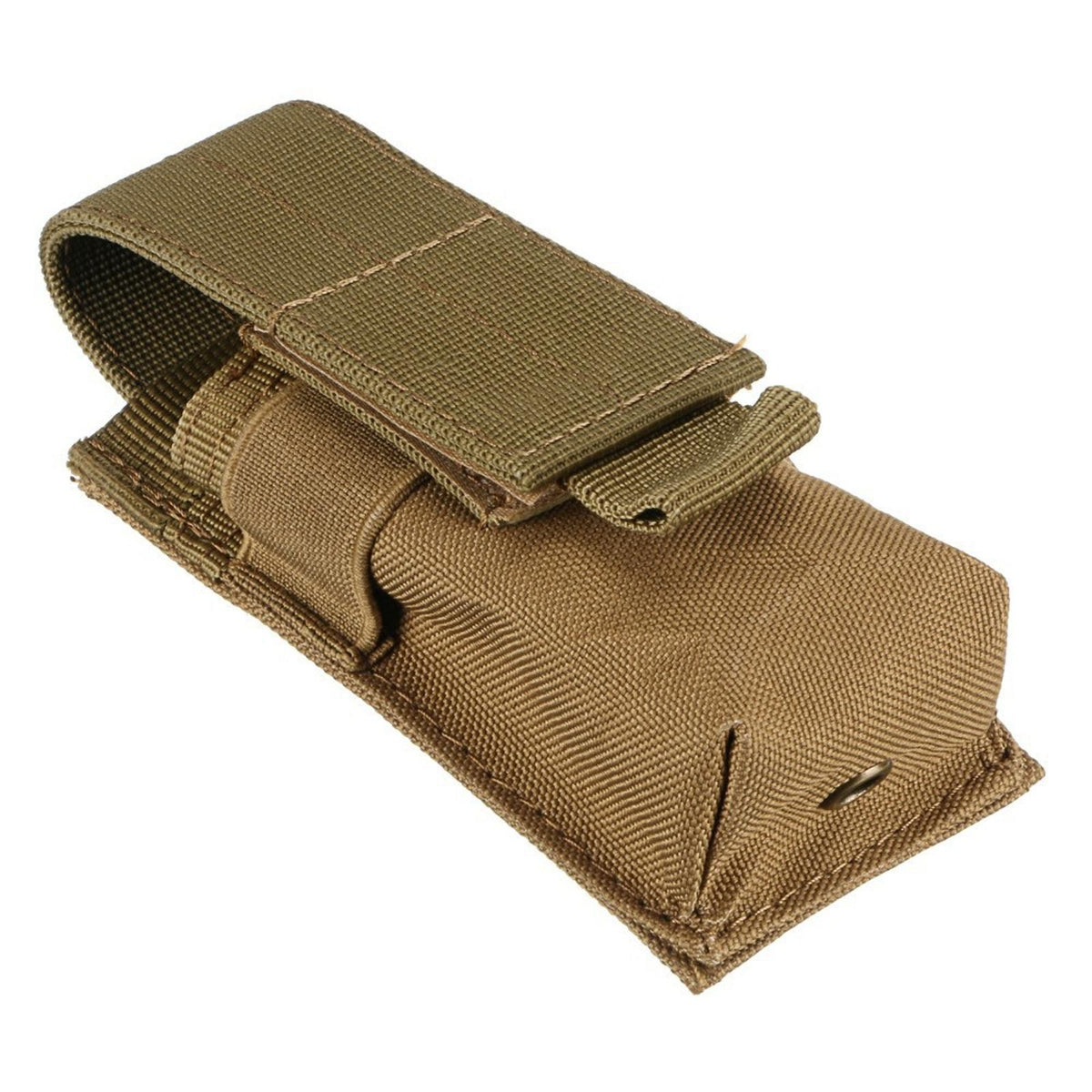 Tactical Molle Flashlight Holder Holster Pouch for Belt or Backpack