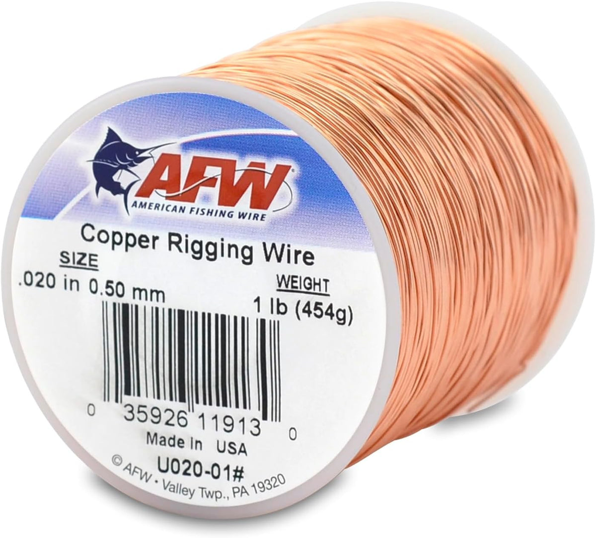 Soft Copper Fishing Wire 50 Pack for Rigging Saltwater Bait & Leader