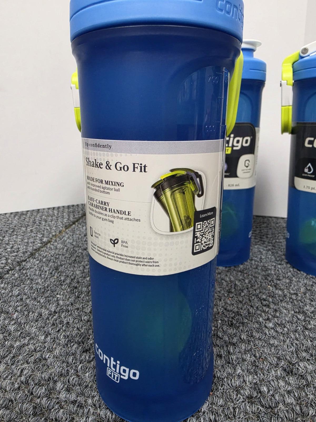 4-Pack 28oz Shake & Go Fit Shaker Bottles Leak Proof Mixer Drink Containers