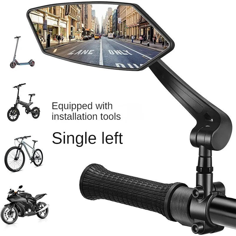 Cycling Handlebar Mirror Set for Mountain, Road & E-Bikes 22-25mm Fit