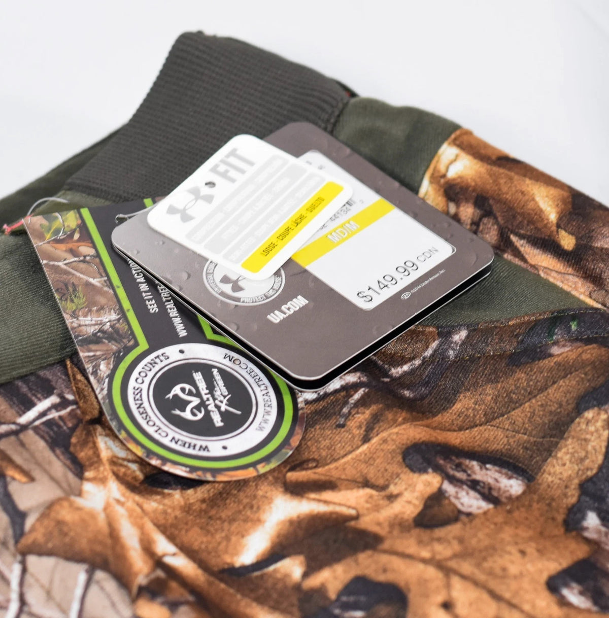 Water-Resistant Hunting Pants for Women with Camouflage Pattern - UA ColdGear