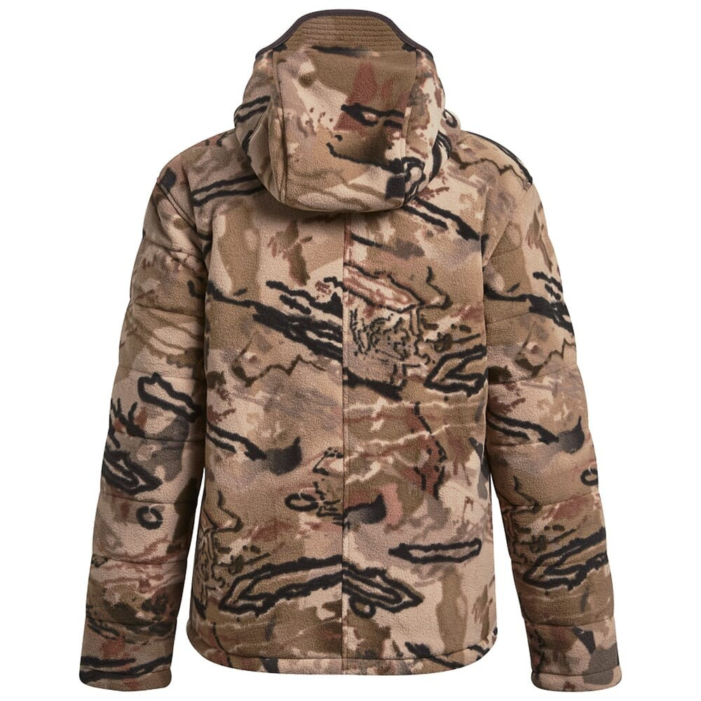 Women's Windproof Hunting Jacket with Barren Camo Pattern