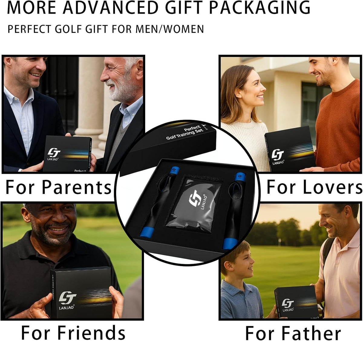 Golf Grip Training Kit with Arm Band for Hand Placement Improvement