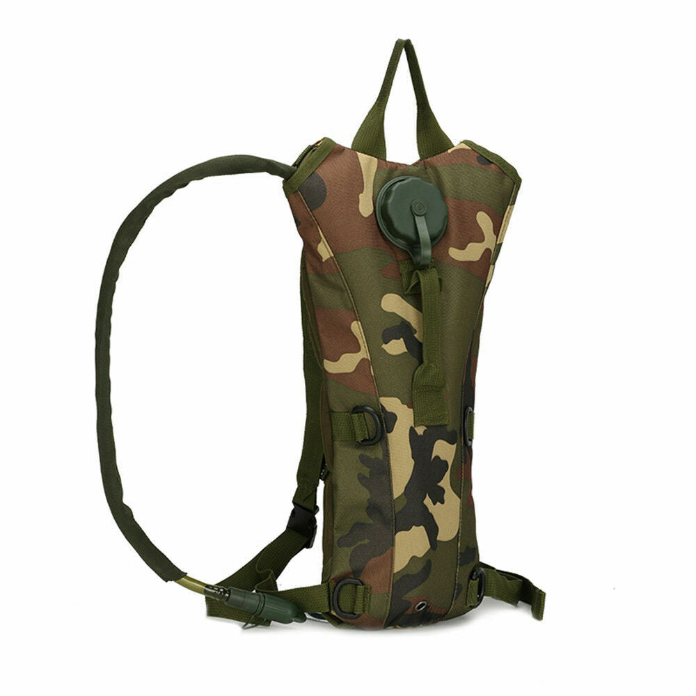 3L Hydration Backpack Water Bladder Bag for Hiking Camping Cycling Outdoor