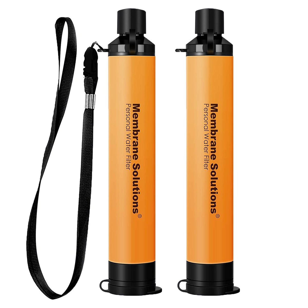 Emergency Water Filter Straws 5000L Pack - Portable Camping Hiking Survival