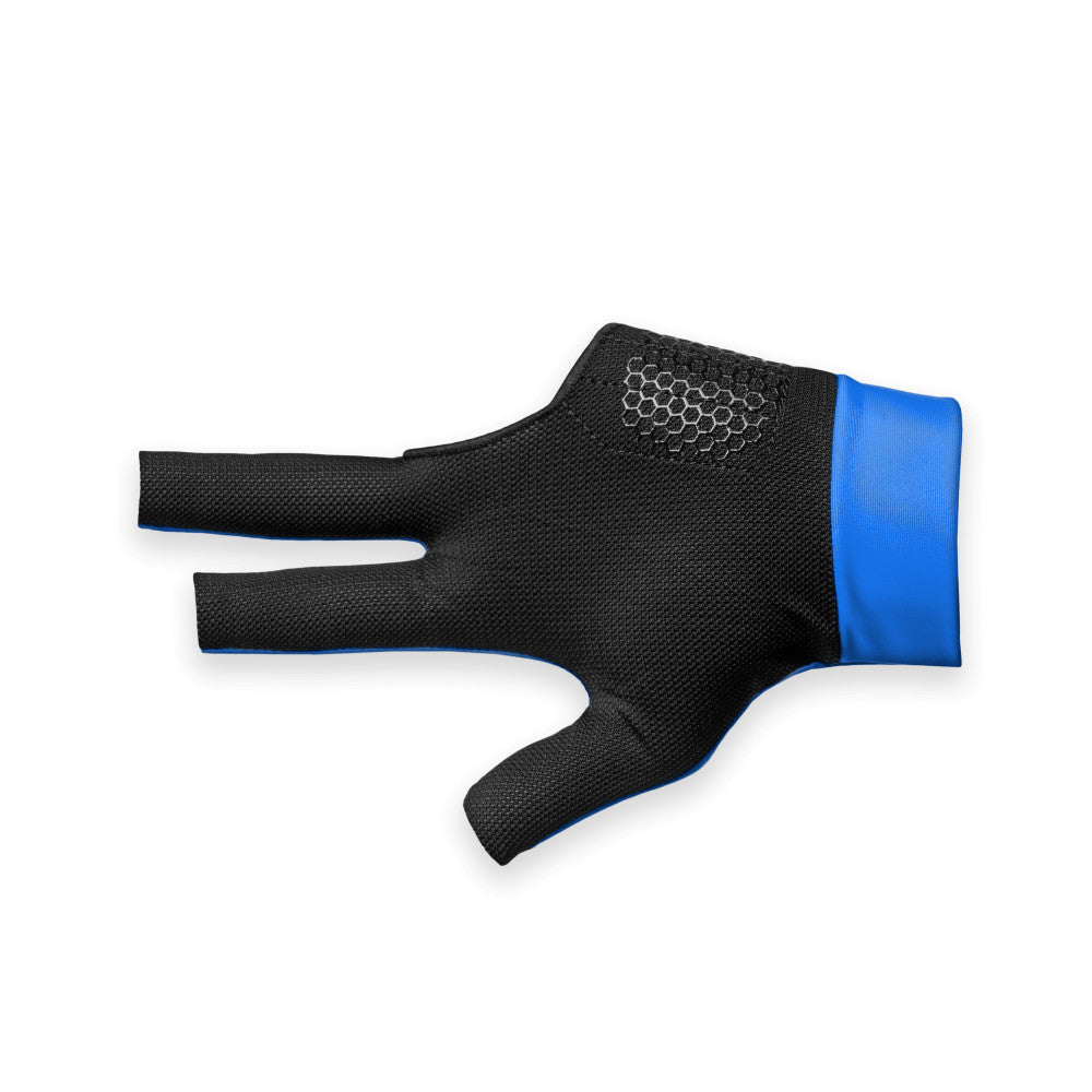 Taom Midas Yale Blue Billiard Glove, Right Hand, Large