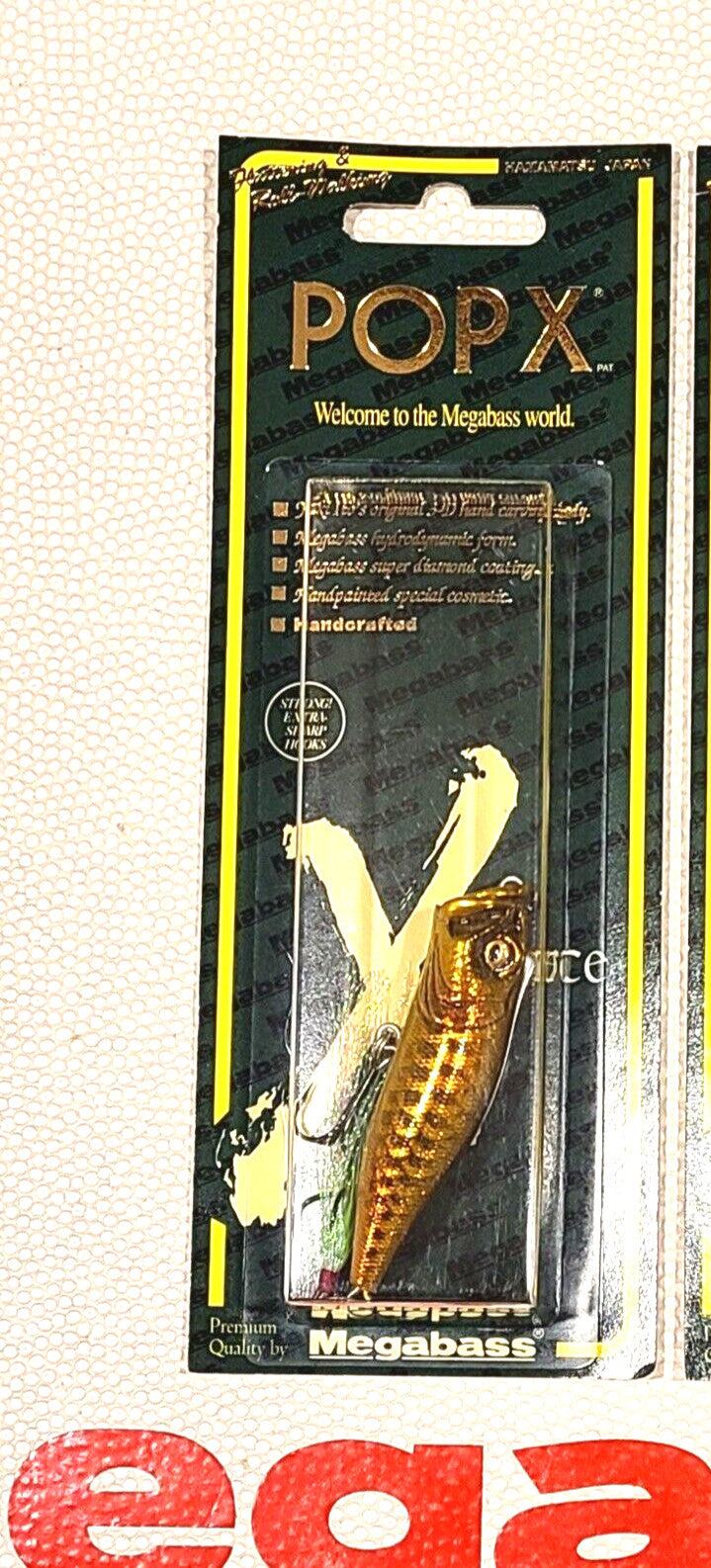 Fishing Lure Megabass Dragon Pop-X Dragon Fish G SP-C Free Shipping