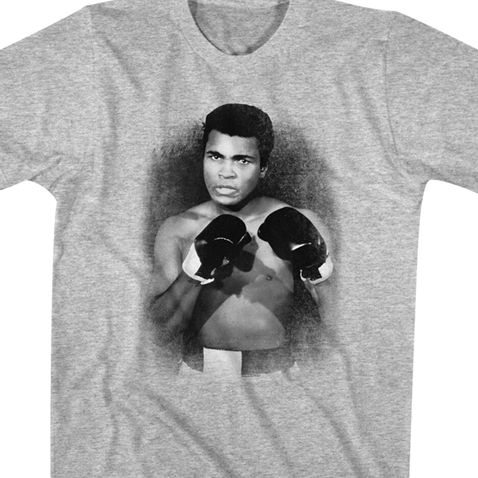 American Classics Muhammad Ali Cotton Blend T-Shirt - Gray Heather