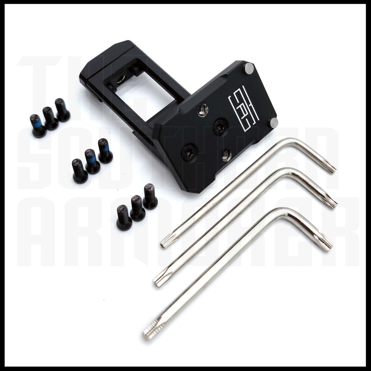 TSA Super Slim RMR 45° Offset Mount for Red Dot Sights - & Weaver Compatibility