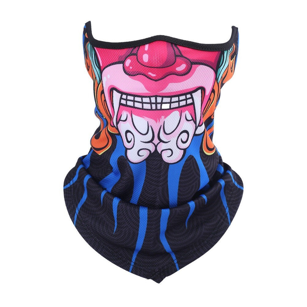 Unbranded Animal Print Face Cover Mask - Neck Gaiter for Outdoor Sports