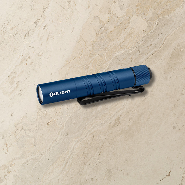 LED EDC Flashlight 200 Lumens with Deep Carry Clip - AAA & Rechargeable Compatible