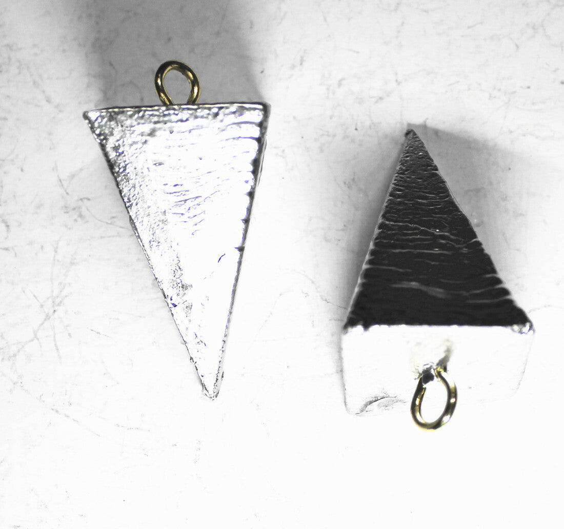 Fishing Sinkers Pyramid Sinkers Assorted Weights 5 LB for Surf Fishing