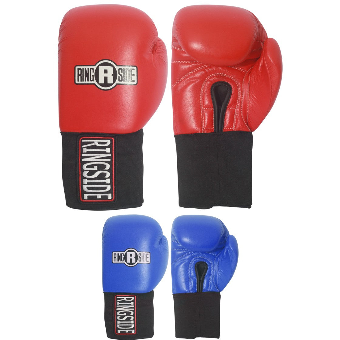 Boxing Gloves Competition Leather Boxing Gloves with Hook & Loop Closure