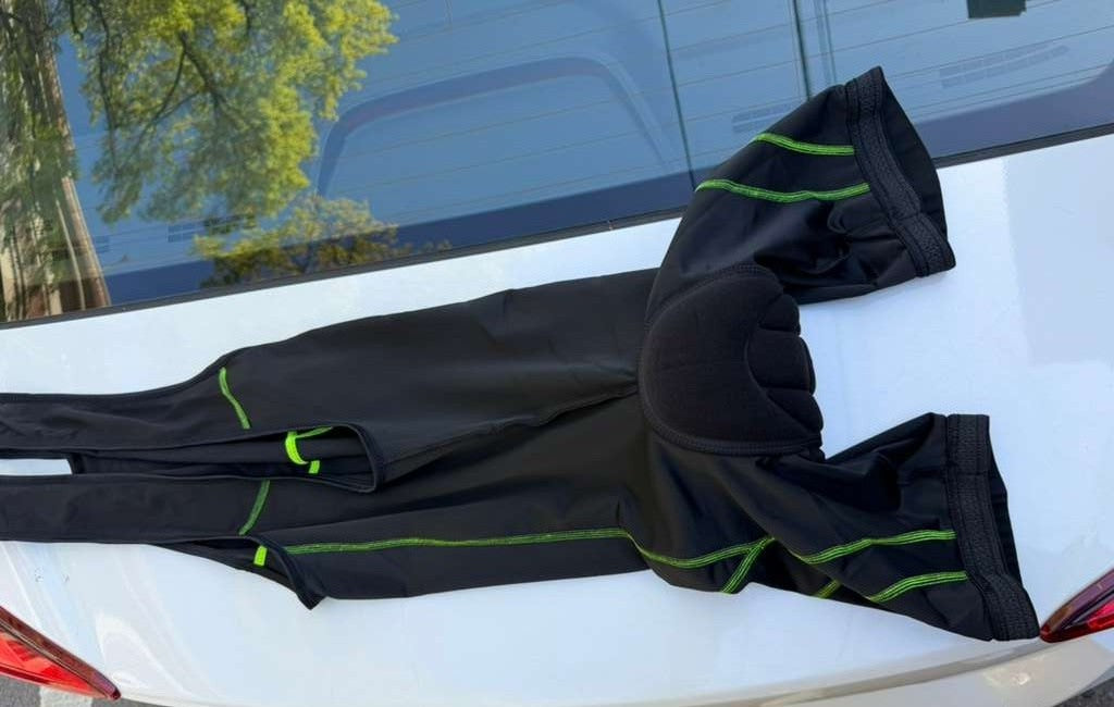 Men's Padded Cycling Bib Shorts - Breathable High-Performance Road Bike Shorts