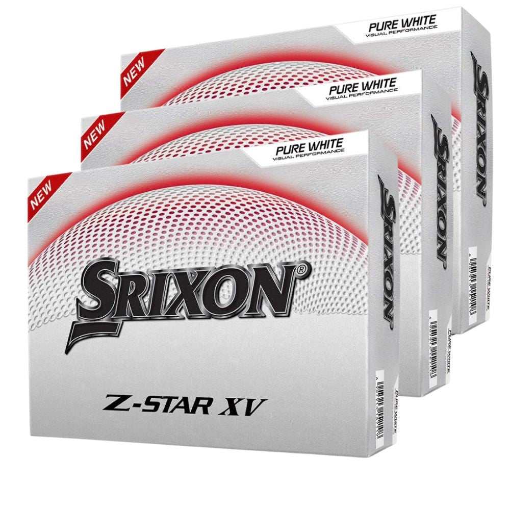 Srixon Z-Star XV Golf Balls - 3 Dozen Tour-Level Distance & Spin