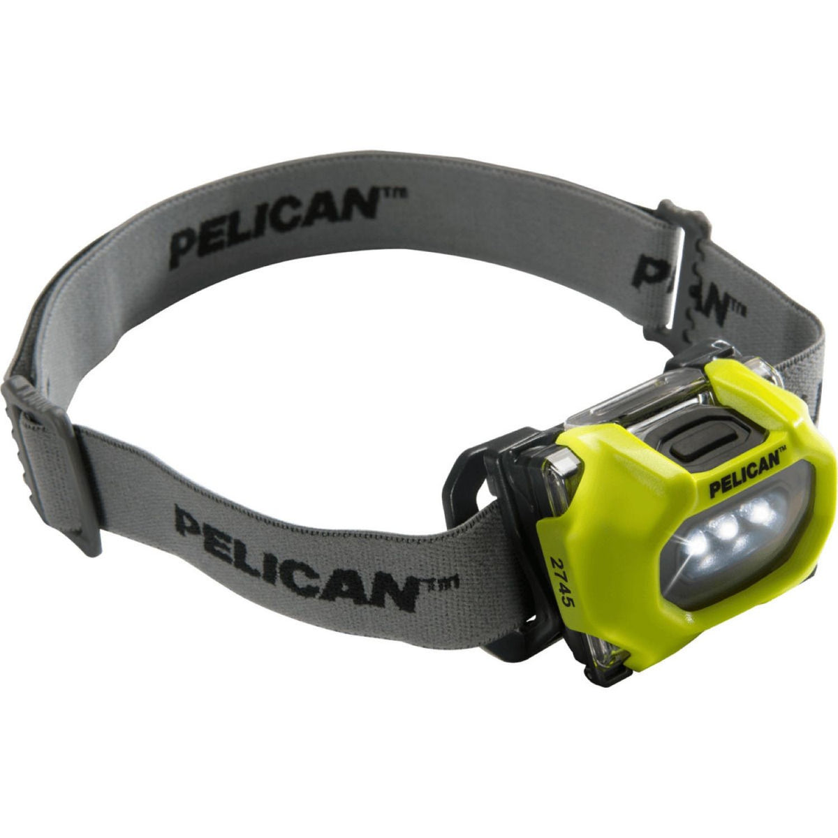 Pelican 2745 Safety Certified LED Headlamp - Yellow, 33 Lumens, 40H Runtime