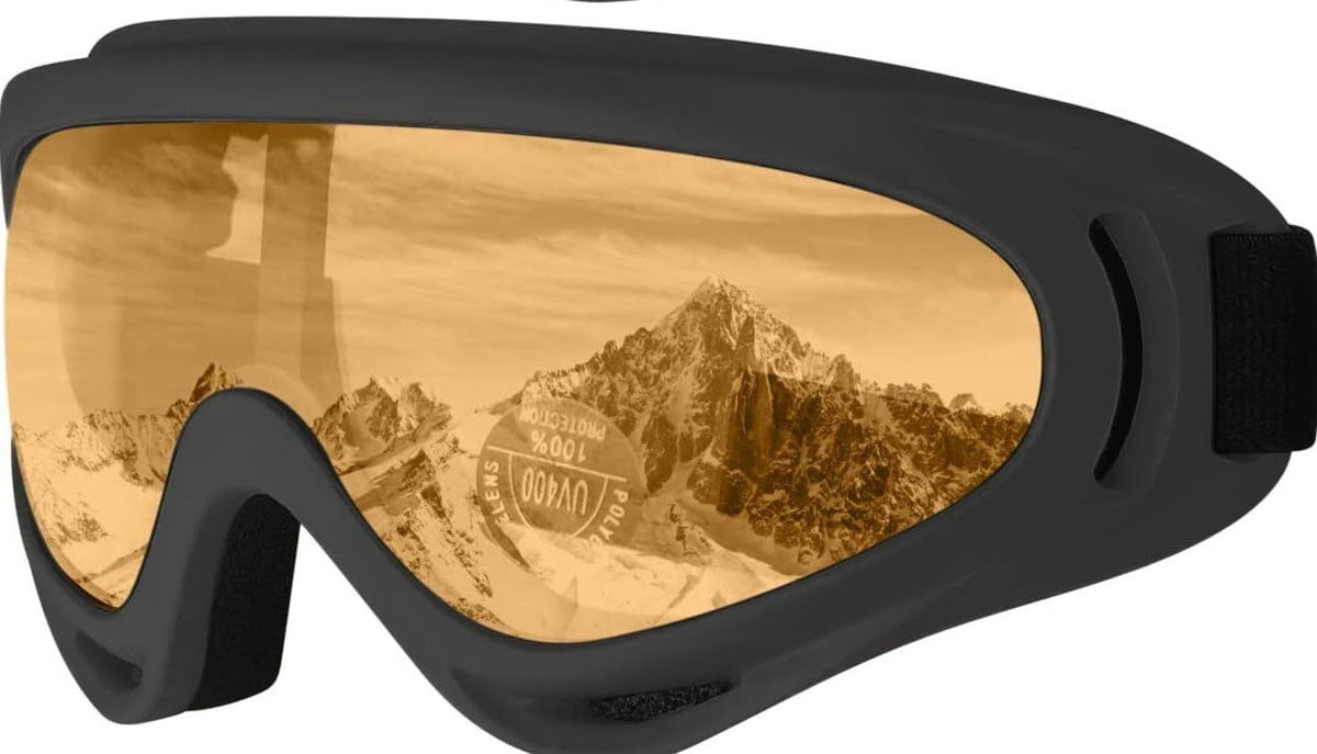 Sports Ski Goggles Snowboard Goggles Anti-Glare UV400 Protective Lens
