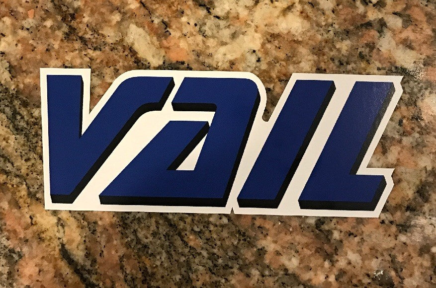 Vail Ski Sticker Weatherproof Vinyl Decal for Cars & Gear - Colorado Snowboarding