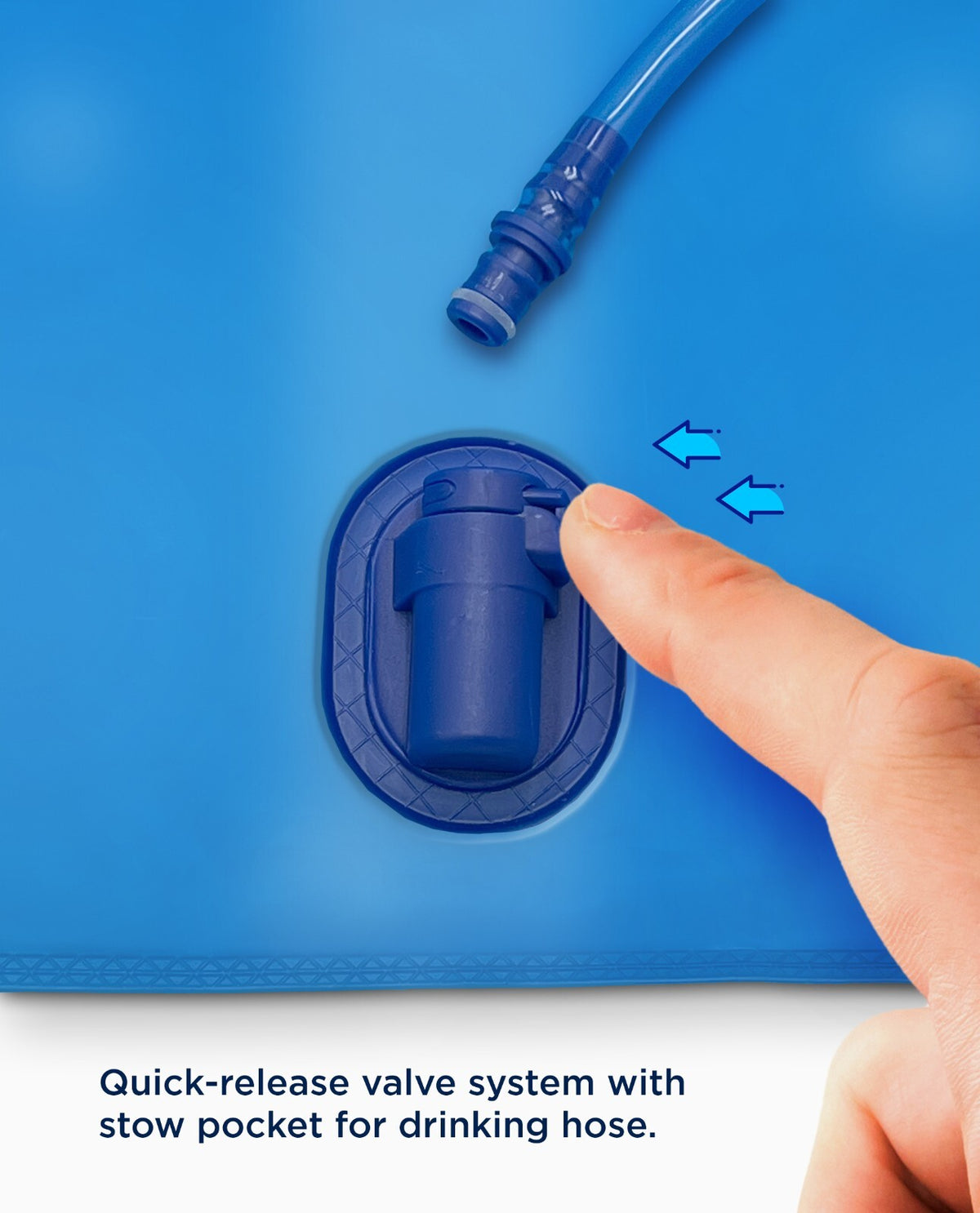 Large Hydration Bladder 8L Water Reservoir with Wide Mouth & Leak-Proof Valve