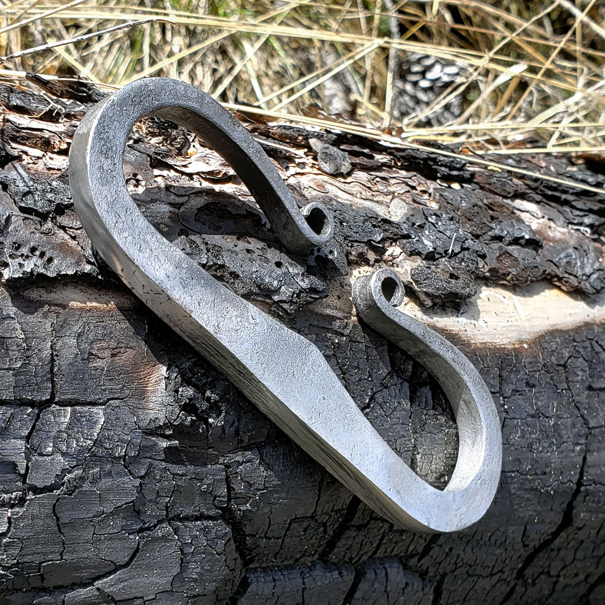 Traditional Flint & Steel Fire Starter - Hand Forged High Carbon Steel