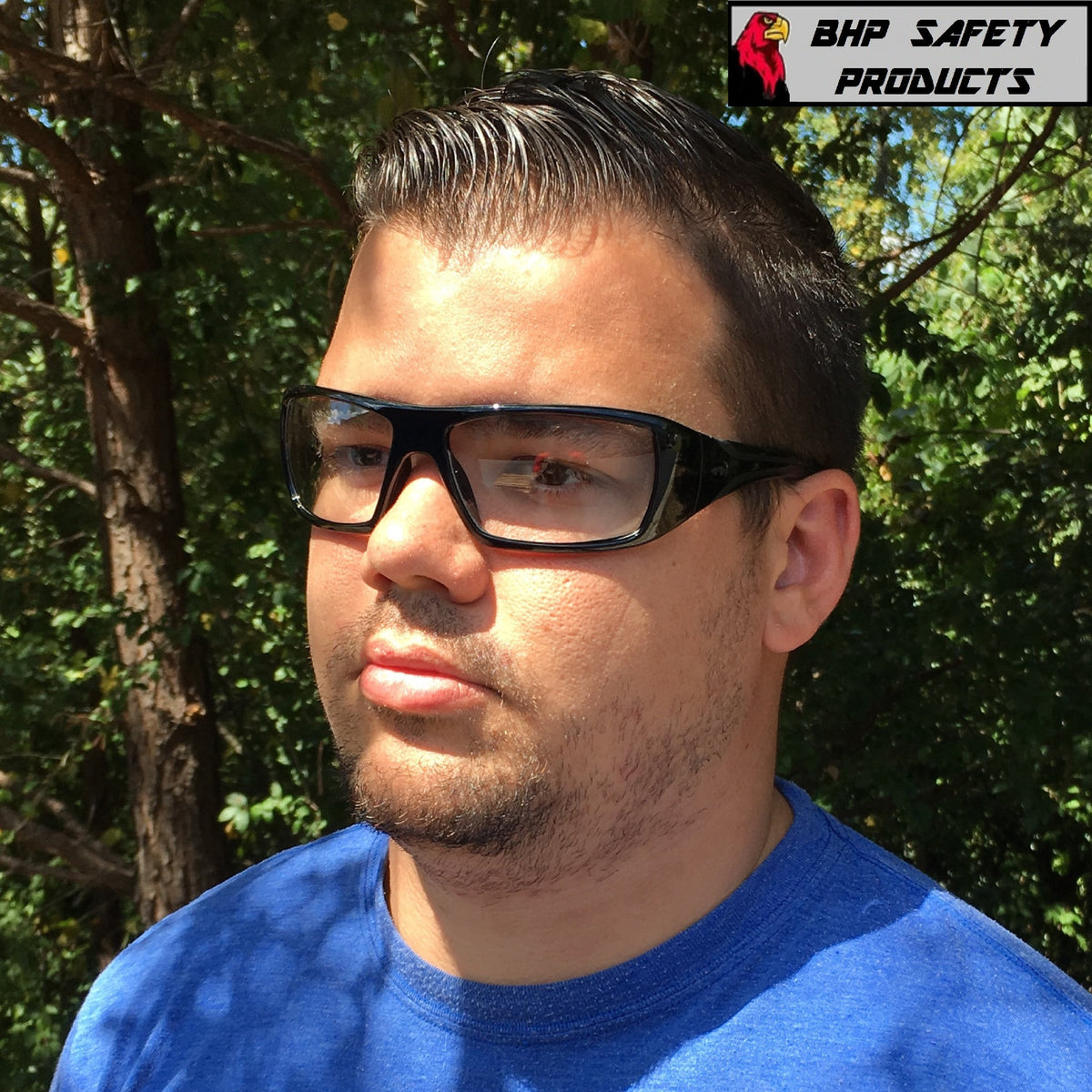 Protective Safety Glasses for Work and Sports - Impact-Resistant UV Protection