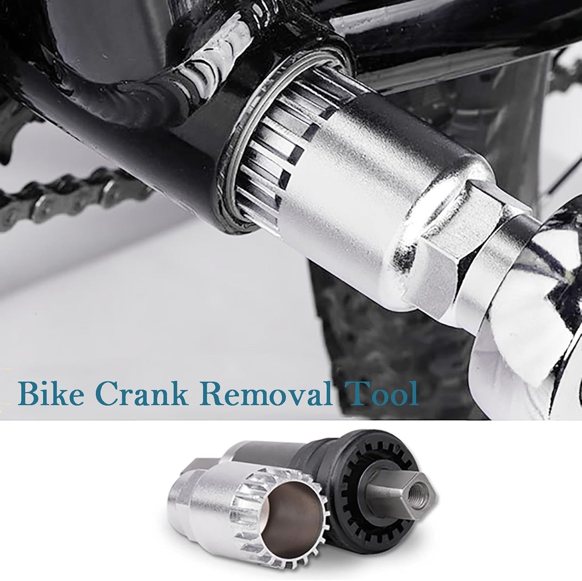 Bike Crank Extractor & Bottom Bracket Remover Tool Set for MTB Repair